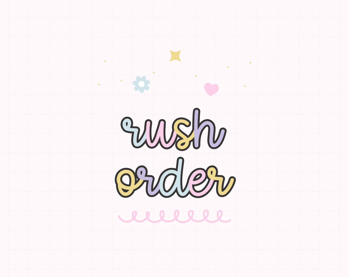 Custom Party Banner - RUSH MY ORDER